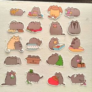 20 PC Pusheen Sticker Set